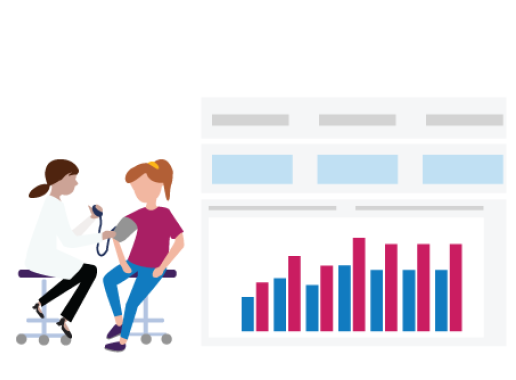 Illustratie dashboard ziektelast